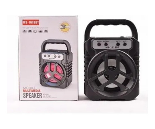 Mini Parlante Portátil Ms 1619bt Bluetooth Recargable Fm Usb