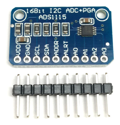 5x Conversor Analógico Digital Ads1115 Adc 16 Bits 4 Canais