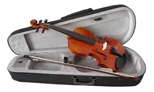 Armoni 44 Violin 4/4 Incluye Arco Brea Estuche Acustico Color Madera