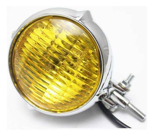 Lámpara Luz De Linterna Motocicleta Para Bobber Chopper -