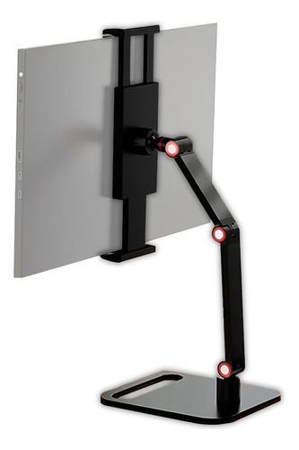 Soporte Metálico Plegable Para Tablet Articulado 6'' A 17''