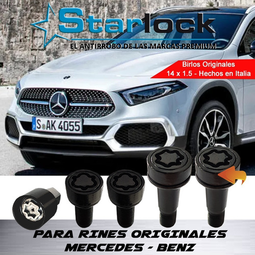 Birlos De Seguridad Para Vocho Mercedes Gla