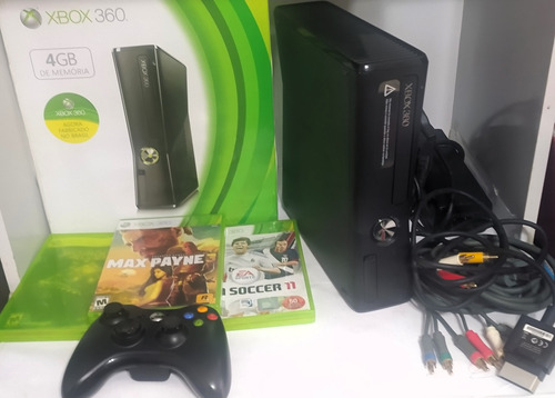 Microsoft Xbox 360 S 4gb 100% Original 