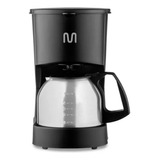 Cafeteira Elétrica 15 Xícaras Jarra Inox C/ Colher Dosadora Cor Preto 110v