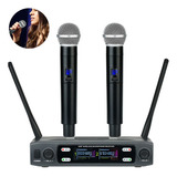 Micrófono Inalámbrico Profesional Uhf, Karaoke Doméstico