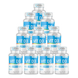 10x Vitamina D3 2000ui + Mk7 + Vitaminas 60caps + Brinde
