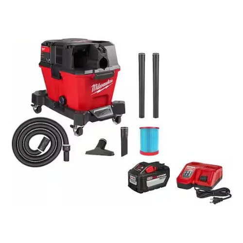 Milwaukee M18 Fuel 6 Gal. Cordless Wet/dry Vacuum Bat/charge