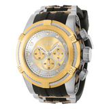 Reloj Inv 37197 Negro, Dorado, Acero Hombres