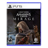 Formato Físico Original Do Assassin's Creed Mirage Ps5