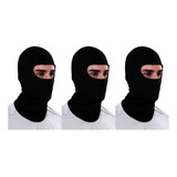 3 Toucas Ninja Balaclava Proteção Solar Ou Frio Bike Moto