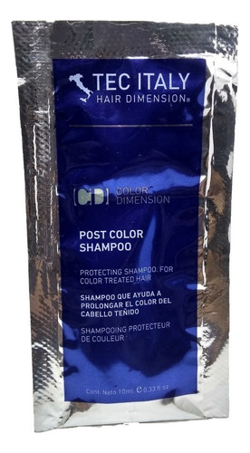 Tec Italy Sachet Shampoo Post Color - - mL a $570