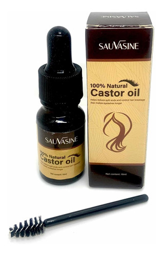 Castor Oil 100% Natural Crecimiento Pestañas Y Cejas Risino