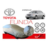 Funda Cubierta Lona Afelpada Cubre Toyota Corolla 2003-08