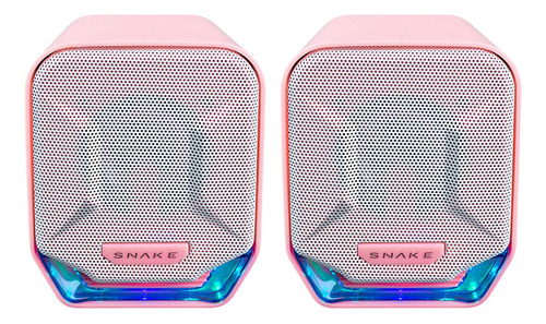 Parlantes Snake Gamer Najash Pinkker Nj320 Rgb