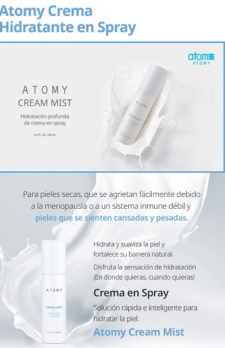 Crem/hidra/spar/atomi/mis(100ml - mL a $830