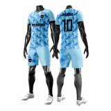 18 Camisa Calção Meiao Uniforme Futebol Personalizadas Dry