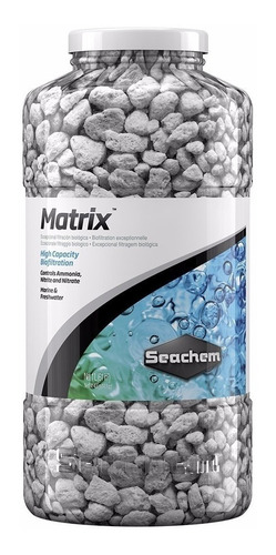Matrix 1 Litro Seachem Material Filtrante Biologico Acuarios