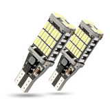 2 Lamparas Led Csp T15 Canbus 45 Smd 12v
