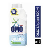Detergente Omo Para Diluir 500ml X 12 Botellas