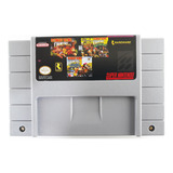 Cartucho Super Nintendo Trilogia Donkey Kong Country 1,2 E 3