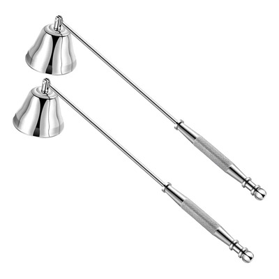 2 Pzs Apagador Velas Portavelas Campana Acero Inoxidable | MercadoLibre