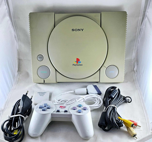 Sony Playstation Fat Original 9001 1 Controle 1 Game