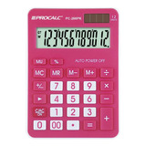Calculadora De Mesa 12 Dígitos - Pink
