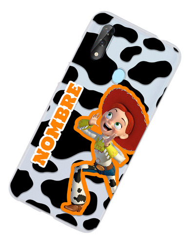 Funda Para Zte Jessie Toy Story Personalizado Nombre