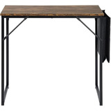 Homy Casa Inc Dembe Kd 80cm Fabric Computer Desk, Writing T.