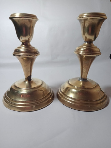 Candelabros De Bronce