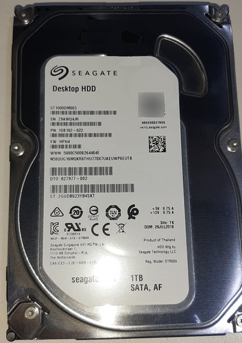 Disco Rigido Seagate De 1 Tb