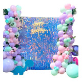 Perfect Match/panel Decorativo 4d Shimmer Wall 15pz+backdrop