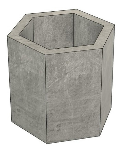 Molde Para Maceta De Concreto Hexagonal