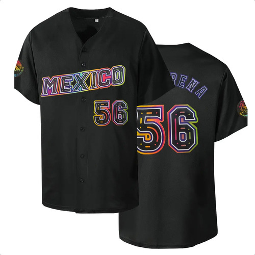Camisetas Deportivas De Béisbol Con La Letra 56 Del Alfabeto
