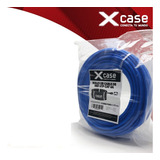 50 M Cable Red Utp Xcase Cobre Puro Cat 6a 10 Gbps Azul