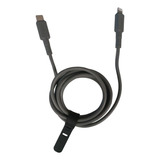 Cable Tgw Type-c A Lightning De Carga Y Sincronizacion Color Gris