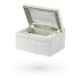 Caja De Luz Rectangular Richi Box 3 Modulos 10x5cm Blanco