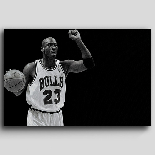 Cuadro Decorativo Canvas Michael Jordan Chicago Bulls 80*120
