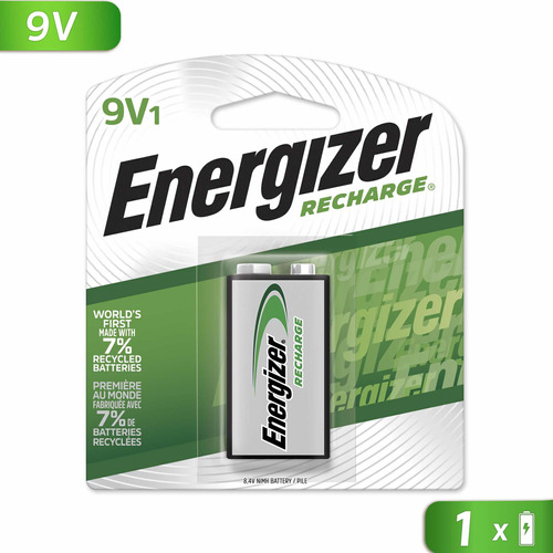 Pila Recargable 9v Energizer /blister 1 Unidad