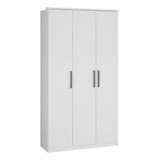 Modulado De Quarto Guarda Roupa Gold Bari 3ptas 3gavs Branco