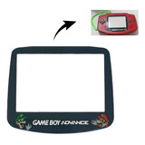 Plástico Frontal Lente Compatible Con Gameboy Advance Gba