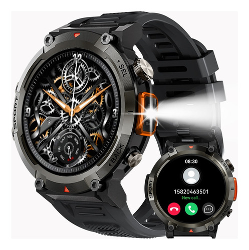 Reloj Inteligente Militar 2023 Sport Fitness Para Hombre