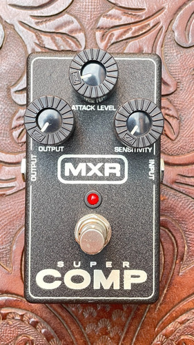 Pedal De Efecto Para Bajo Mxr Bass Supercomp M133 Compresor