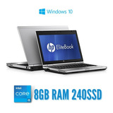 Notebook Hp 2560p I5 2.50ghz - 8gb Ram 240ssd - Windows 10