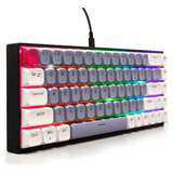 Teclado Mecânico Tkl Gamer Pc Android Ios Ps4 Xbox Rgb Abnt2