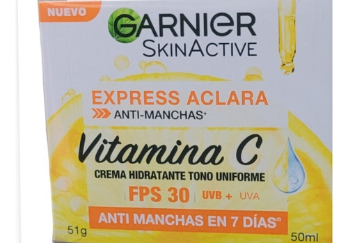 Crema Hidratante Antimanchas Fps 30 Aclarante