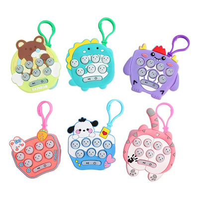 Paquete Aleatorio De 12 Juguetes Eléctricos Mini Pop It Quic Rainbow
