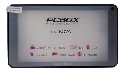 Repuesto Touch Con Marco Para Tablet Pcbox Kova T730