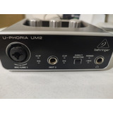 Placa De Sonido Behringer U-phoria Um2