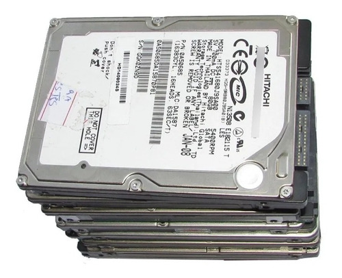 Lote Hds 40 Hds Not C/ Defeito S/ Garantia Hd 120gb A 2000gb